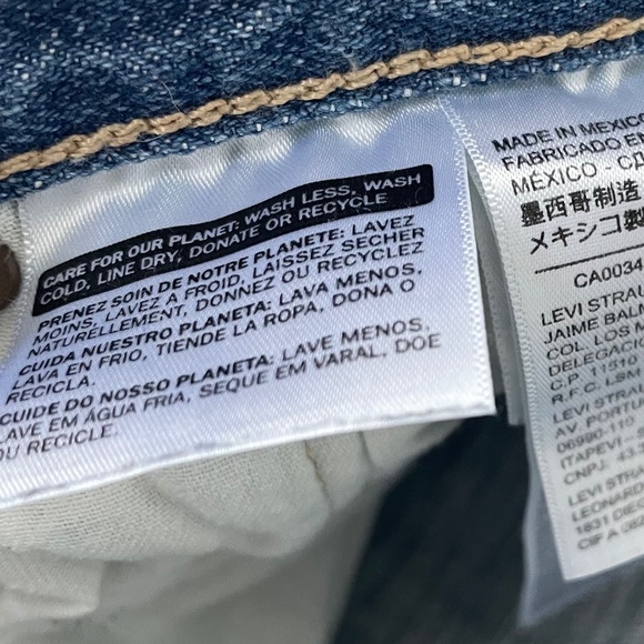 LEVI'S 501 Jeans W36/L32 Blue - Picture 5 of 6